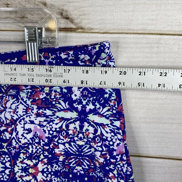 Tranquility by Colorado Clothing Skort Womens XXL Blue Printed Stretch Golf - Picture 5 of 8